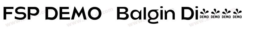 FSP DEMO   Balgin Di字体转换